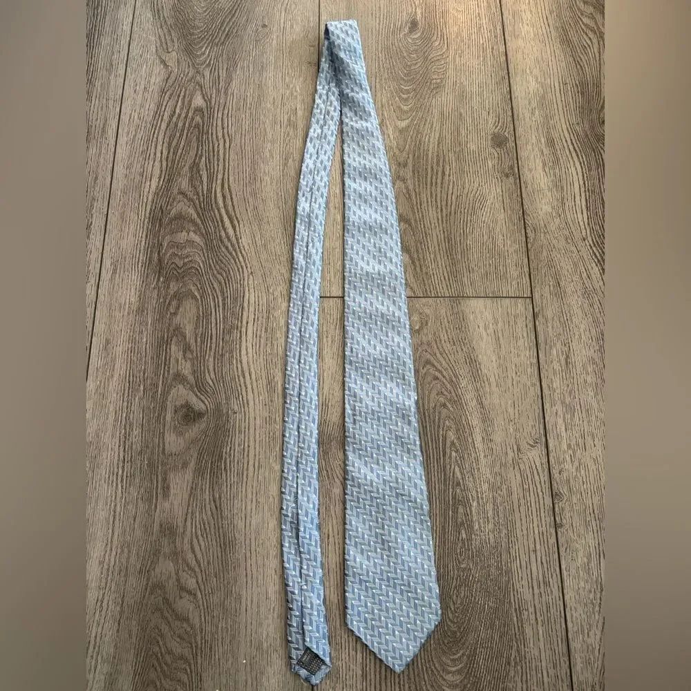 Nordstrom Elegant Blue Patterned Men's Tie